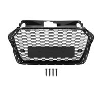 Grille de radiateur de pare-chocs avant Style RS Grille de protection en maille noire brillante mise à niveau pour 8 V Facelift 2017 à 2020 ADA37840 Conception de remplacement à