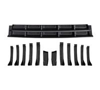 Grille de radiateur de voiture, couverture supérieure de pare-chocs | Housse de protection de grille précise - Débris de blocs de réseau, pour grille de résistance épaissie pour voiture