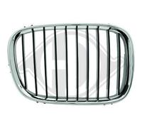 Grille De Radiateur Droite Compatible Pour BMW 5 Série E39 Chromé/Noir