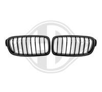 Grille De Radiateur Matte Noire Pour BMW 3 Série F30 F80