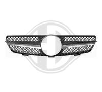 Grille De Radiateur Noir Chromé Pour Mercedes-Benz CLK C209