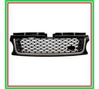 Grille de radiateur noir-noir-argent - mod suralimenté - autobiographie sport...