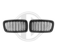 Grille De Radiateur Noire Brillante Pour BMW 7ER E38