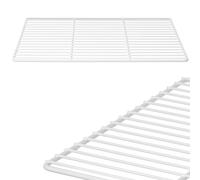 HENDI Grille GN 2/1 pour armoires réfrigérées et congélateurs, 530x650mm, acier avec revêtement en polyéthylène