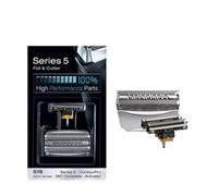 Grille De Rasoir 51S, Tête De Rasoir Électrique, Compatible Avec Les Rasoirs Braun Série 5, Série 8000 590cc, 8595, 8985, 8975, 8991, 8995, 8985(2pcs)