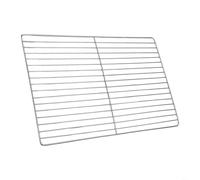 Grille de rechange en acier inoxydable pour barbecue - Double taille (30 × 25 cm/30 × 45 cm) Grillage métallique antirouille pour barbecue extérieur, compatible avec les barbecues de camping et de