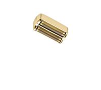 Grille de rechange et tête de coupe for rasoir, compatible avec BaBylissPRO, FXONE, rasoir à double grille, doré/noir, compatible avec Babyliss.(Gold)
