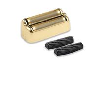 Grille de rechange et tête de coupe for rasoir, compatible avec BaBylissPRO, FXONE, rasoir à double grille, doré/noir, compatible avec Babyliss(Gold)