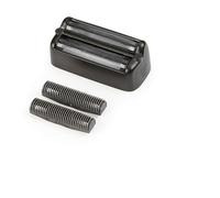 Grille de rechange et tête de coupe for rasoir, compatible avec BaBylissPRO, FXONE, rasoir à double grille, doré/noir, compatible avec Babyliss(Gold)