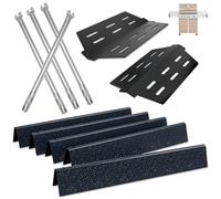 Grille de rechange pour Weber Genesis Grill Parts & Weber Genesis 300 Grill Parts Genesis E310 E320 300 SER (avec boutons avant), Weber 62783 62784 7620 7621, déflecteur thermique 62756, brûleur 62752