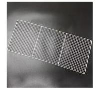 Grille de rechange rectangulaire en acier inoxydable pour barbecue - 62 x 26 cm - Accessoire de cuisine durable et résistant à la chaleur
