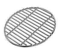 Grille de Rechange Ronde en Acier Inoxydable résistant à la Chaleur de 15 Pouces, Plaque Cuisson Portable et Facile à Nettoyer pour Le Camping, Les Pique-niques et Le Jardin. Outils Cuisson