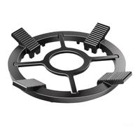 Grille de réchaud à gaz en fonte pour wok, support antidérapant double couche compatible avec brûleurs à 4 et 5 griffes, kit en fonte d'acier haute résistance (B)