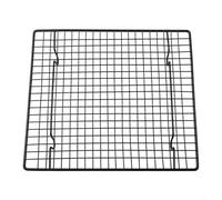 Grille de refroidissement de cuisine en métal pour rôtir au four, rôtir, biscuits, plat en acier inoxydable, plusieurs tailles disponibles (26 x 23 cm)