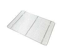 Grille de refroidissement en acier inoxydable, grille à pain multifonction, grille de cuisson en fil métallique, plateau de four de cuisine, outils de pâtisserie, grande taille rectangulaire
