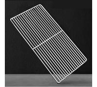 Grille de refroidissement en acier inoxydable pour plaques de cuisson - Grille de cuisson multi-usage pour barbecue - 20 x 40 cm (20 x 40 cm)