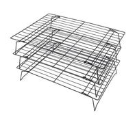 Grille De Refroidissement, Grille De Cuisson En Fer À 3 Étages Grille De Rôtissage 13 Pouces Grille De Cuisson Empilable Grille De Refroidissement Pour Biscuits Et Pâtisseries