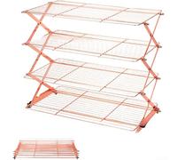 Grille de refroidissement pliable à 3 niveaux et 4 niveaux pour les amateurs de pâtisserie qui ont besoin d'une capacité de refroidissement supplémentaire mais qui veulent maintenir un comptoir ouvert