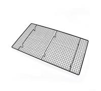 Grille de refroidissement pour gâteaux Grilles de refroidissement, Grande grille en acier inoxydable pour rôtir, griller, cuire et sécher pour gâteau/pizza/viande, Four grille-pain (46 x 26 cm)