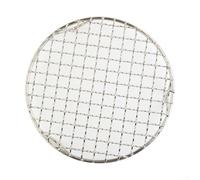 Grille de refroidissement ronde en fil d'acier inoxydable 201, avec bordure épaisse et pieds stables, pour la cuisson, le rôtissage, le séchage à la vapeur et le refroidissement des aliments dans la