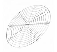 Grille de refroidissement ronde pliable de 30,5 cm en métal pliable adaptée pour l'extérieur et la cuisine, ce qui la rend pour refroidir le pain et les pâtisseries uniformément sans humidité