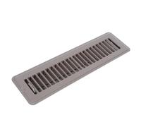 Grille de Registre de Sol 2x12 Pouces en Métal Volets Réglables | Grille Robuste en Fer, Structure Marchable Renforcée, pour Équilibrage Cvc et Ouvertures Murales