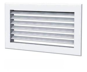 Grille de reprise en aluminium verni blanc - rAL9016 1000 x 200