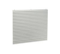 Grille de reprise en dalle de plafond 600x600 alu à ailettes inclinées AO251 - - 11050667