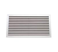 Grille de reprise UNELVENT 852020 200 x 100 mm blanche RAL 9016