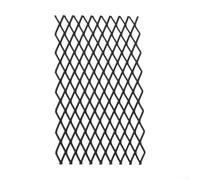 Grille de retenue en acier pour cheminées, maintient la combustion contenue pour réduire les risques et maintenir les flammes durables à l'intérieur et à l'extérieur (19,1 x 30 cm)