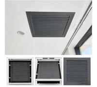 Grille de retour d'air en acier de 35,6 x 91,4 cm pour climatisation, ouverture de conduit pour paroi latérale et plafond, grille d'admission d'air froid, accessoire durable pour grille d'aération
