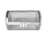 Grille de rôtisserie en acier inoxydable, machine à kebab, rôtisserie au poulet, cage de cuisson rotative pour un usage domestique, panier de four pour la cuisson de barbecue, noix, café, haricots et