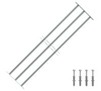 Grille de Sécurité de Fenêtre Acier galvanisé Argenté vidaXL vidaXL