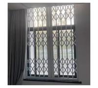 Grille de sécurité Pliable pour fenêtre, barrière accordéon en Aluminium pour la sécurité de la Maison, Barres de sécurité coulissantes antivol (68,6 x 152,4 cm) - Protection Anti-effraction