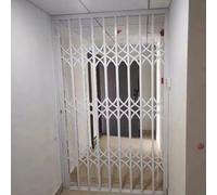 Grille de sécurité robuste pour fenêtre - Filet de protection pliable pour l'intérieur - Taille réglable 60-150 cm, idéal pour fenêtres et portes, solution de sécurité de sous-sol