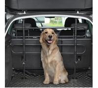 Grille de séparation pour chien - Universelle - Extensible 87-135x60-105 cm - Acier robuste - Montage rapide