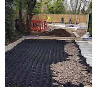 Grille de Sol 2", stabilisateur de Sol/Gravier Durable pour allées, terrasses, chemins et aménagements paysagers en Pente, 3 pi / 5 pi / 10 pi / 15 pi / 20 pi / 25 pi / 30 pi, Gril