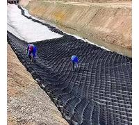 Grille de Sol en Gravier for allées, patios, arrière-Cour, Garage, sous-Sol, sentiers, pentes, Grille stabilisatrice for Gravier/Boue/Sable(6x6m/19.6x19.6ft)