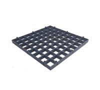 Grille de Sol en Gravier, pavés de Trottoir extérieurs, grilles de stationnement Robustes for Gazon, for renforcer Le Sol, Les chemins, Les patios et l'herbe(Color 2,50x50cm-16 Pieces)