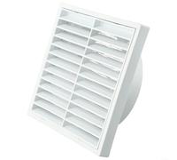 Grille de sortie d'air complète pour une circulation efficace Construction solide pour intérieur et extérieur (150 mm)