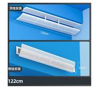 Grille De Sortie D'air For Climatiseur Central, Type Conduit, Déflecteur, Guide Anti-soufflage Direct(120cm)