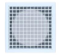 Grille de sortie robuste pour sèche-linge et applications d'échappement, matériau ABS durable, résistant aux vermines (150 mm)