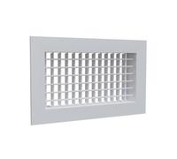 Grille de soufflage double déflexion ACCESS - Dimensions: 300x150mm