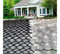 Grille de stabilisation de Gravier de 5 cm d'épaisseur, système de Pavage alvéolaire pour allées, chemins et pentes. Stabilisation Durable du Sol pour Un Drainage et Un Support de Charge amé