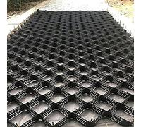 Grille de stabilisation de gravier robuste pour allées et allées - Plastique PEHD pliable et durable, parfaite pour l'aménagement paysager, le renforcement de sous-sol et les projets de jardin (6 x 10