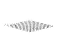 Grille de Submersion pour Cuisson sous Vide Réutilisable Acier Inoxydable | Maille Lestée 8x8 Pouces, Stabilise les Sachets, Accessoire Cuisine Précise, Couleur Argenté