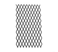 Grille de support de braise de cheminée en acier pour un confinement sûr et une durée de combustion prolongée de la flamme (19,1 x 30 cm)
