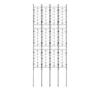 Grille de Support pour d'intérieur - Cadre Robuste en polypropylène - Support pour à tomates - Cage Tubulaire Stable pour clématites et Zuc