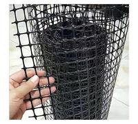 Grille de support pour plantes grimpantes - Filet en plastique étanche pour jardin, balcon, balustrade et escaliers - Clôture de sécurité pour animaux domestiques et poulets (maille de 3 cm, 0,5 m x 6