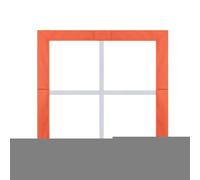 Grille de tapis d'entraînement - 27,55 × 27,55 pouces orange Square Trainer, outil d'entraînement plat, développement rapide des pieds, séances de conditionnement de gymnastique, exercices sportifs en